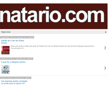 Tablet Screenshot of natario.com